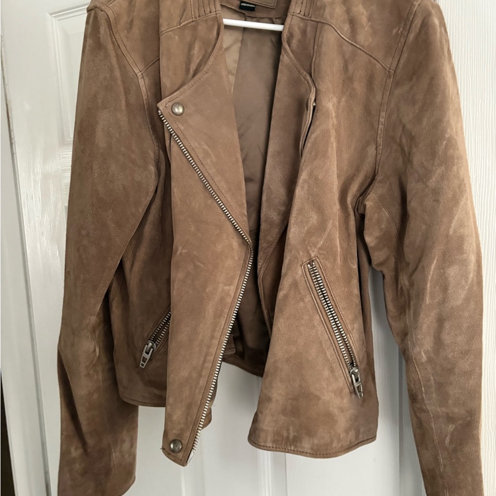 Blank NYC Brown Leather Jacket